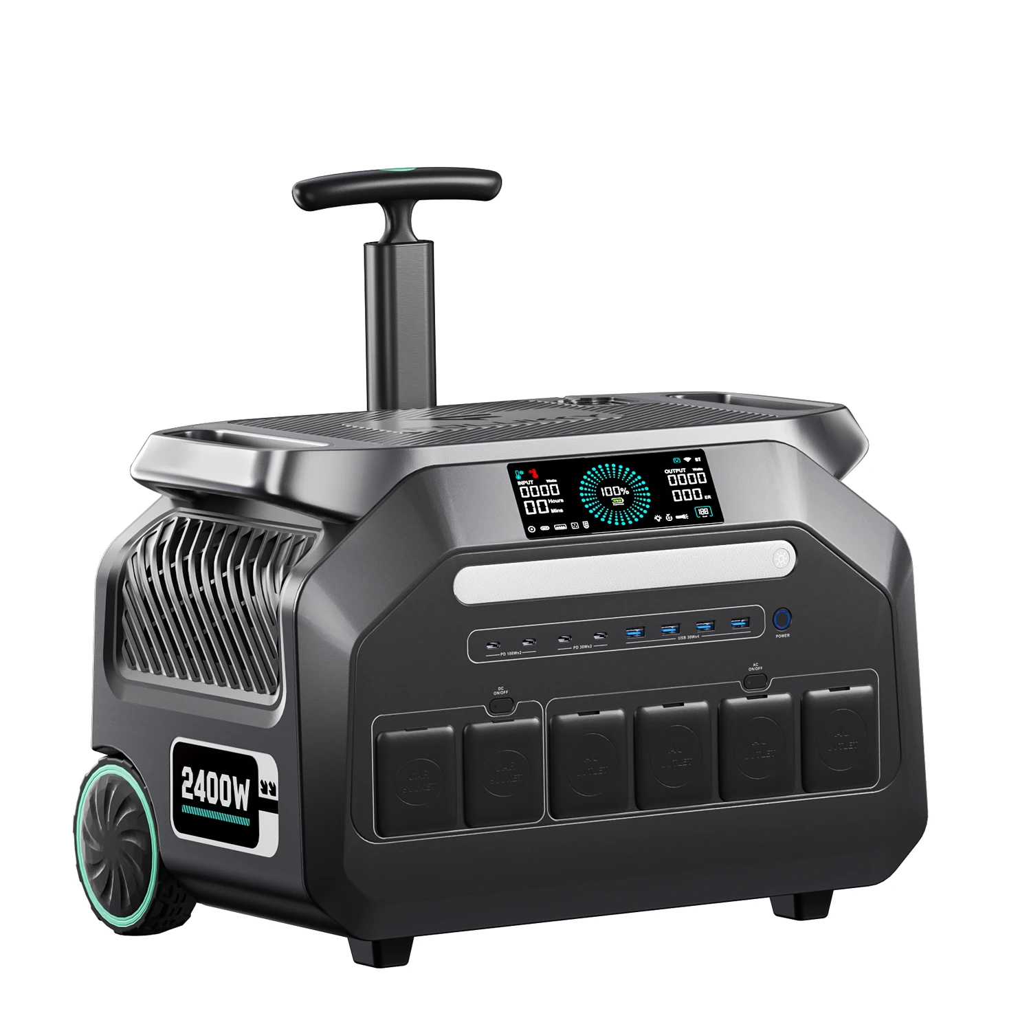 estación de energía portátil iee 2400w 3200w, batería de litio lifepo4 de 64000ah 2048wh, salida de ca, carrito para rv, camping, furgoneta, aplicación móvil 10 estación de energía portátil iee 2400w 3200w, batería de litio lifepo4 de 64000ah 2048wh, salida de ca, carrito para rv, camping, furgoneta, aplicación móvil 10