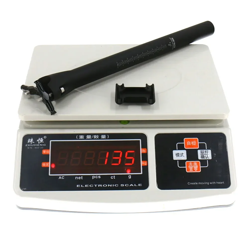 elitaone tija de sillín de bicicleta de carbono 135g ligero 27,2/30,9/31,6mm tija de sillín de bicicleta de carretera y mtb mate unidireccional 63c 5 ELITAONE tija de sillín de bicicleta de carbono 135g ligero 27,2/30,9/31,6mm tija de sillín de bicicleta de carretera y MTB mate unidireccional 63C 5