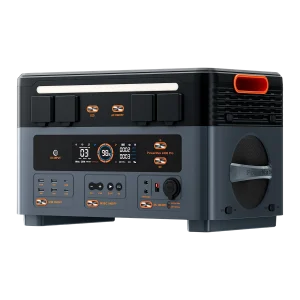 estación de energía solar modular oscal powermax2400 pro, entrada solar mppt de 1500w máx., expansión de batería apilable sin cables, generador solar con carga directa para respaldo de energía fuera de la red para toda la casa 8