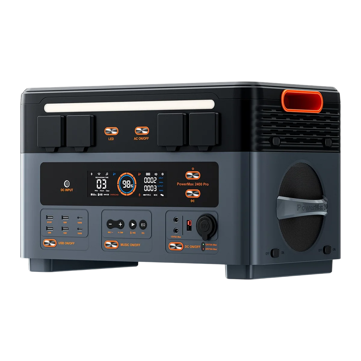 estación de energía solar modular oscal powermax2400 pro, entrada solar mppt de 1500w máx., expansión de batería apilable sin cables, generador solar con carga directa para respaldo de energía fuera de la red para toda la casa 8 estación de energía solar modular oscal powermax2400 pro, entrada solar mppt de 1500w máx., expansión de batería apilable sin cables, generador solar con carga directa para respaldo de energía fuera de la red para toda la casa 8