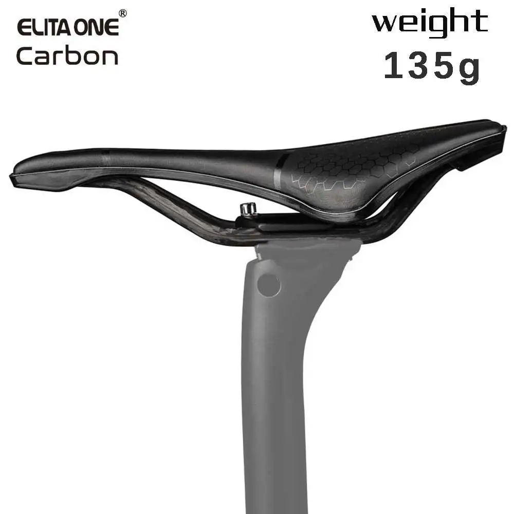 elitaone 245x139mm mtb sillín de bicicleta de carretera rieles de carbono asiento de bicicleta hueco de nariz corta para una conducción cómoda 1 Elitaone 245x139mm MTB sillín de bicicleta de carretera rieles de carbono asiento de bicicleta hueco de nariz corta para una conducción cómoda 1