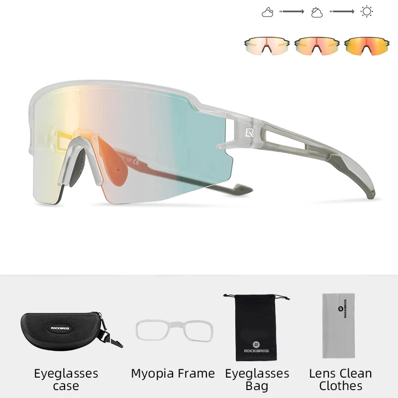 rockbros gafas fotocromáticas para ciclismo, uv400 lentes polarizadas con protección lentes, para bicicleta de montaña y carretera lentes para hombre 12 ROCKBROS-gafas fotocromáticas para ciclismo, UV400 lentes polarizadas con protección lentes, para bicicleta de montaña y carretera lentes para hombre 12