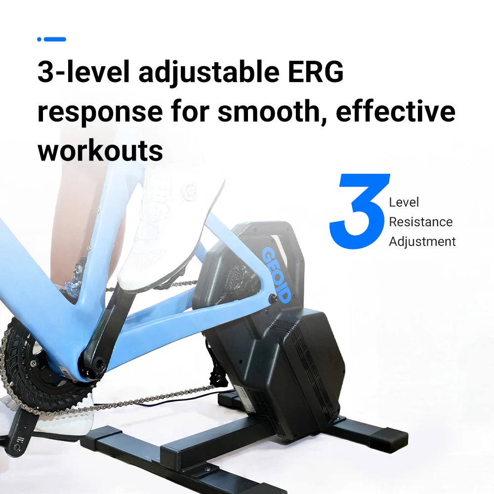 bicicleta de entrenamiento inteligente geoid ve200 con llave, para bicicletas de montaña y carretera, con wi fi, 2000w de potencia, entrenamiento de ciclismo en casa 7 Bicicleta de Entrenamiento Inteligente Geoid VE200 con Llave, para Bicicletas de Montaña y Carretera, con Wi-Fi, 2000W de Potencia, Entrenamiento de Ciclismo en Casa 7