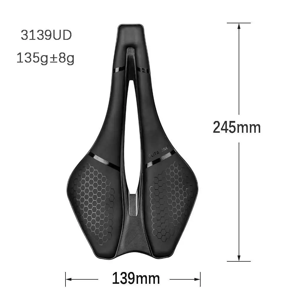 elitaone 245x139mm mtb sillín de bicicleta de carretera rieles de carbono asiento de bicicleta hueco de nariz corta para una conducción cómoda 3 Elitaone 245x139mm MTB sillín de bicicleta de carretera rieles de carbono asiento de bicicleta hueco de nariz corta para una conducción cómoda 3