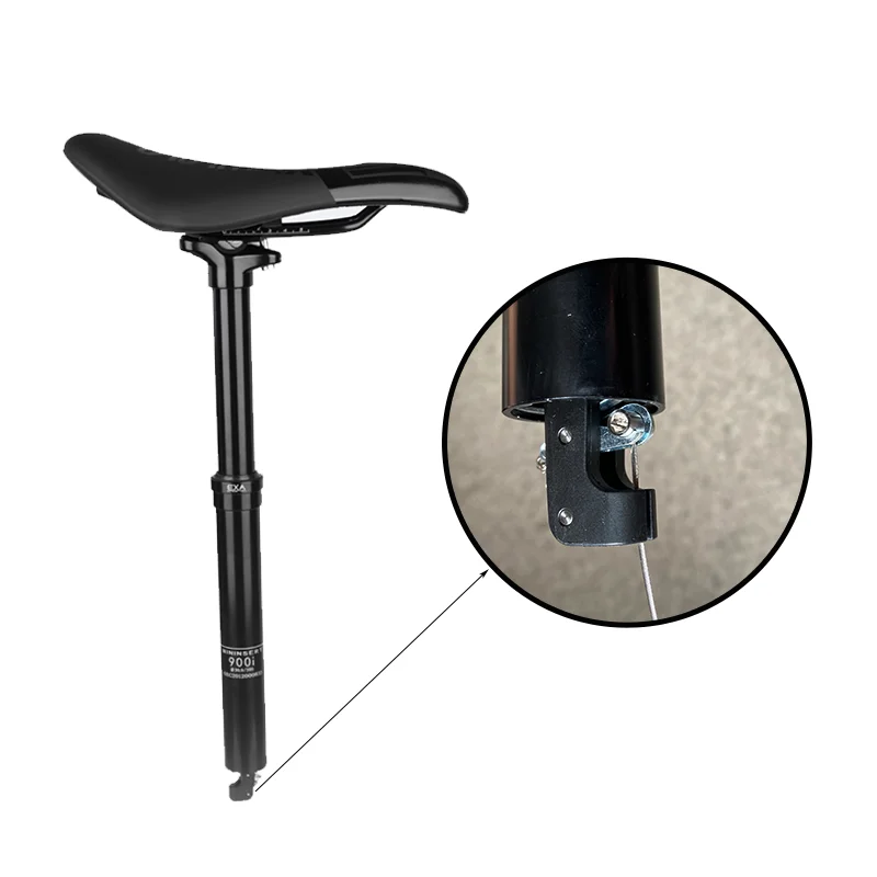 ks 900i exa form tija de sillín de altura ajustable 30,9mm 31,6mm cuentagotas hidráulico 125mm 100mm cable interno tubo de control remoto 4 KS 900i EXA FORM tija de sillín de altura ajustable 30,9mm 31,6mm cuentagotas hidráulico 125mm 100mm Cable interno tubo de Control remoto 4