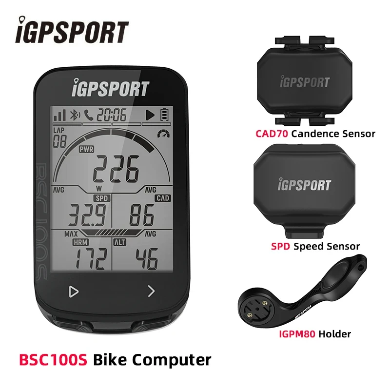 computadora de bicicleta igpsport bsc100s, pantalla de 2,6 pulgadas gps navegación en ciclismo, sensor de cadencia de velocidad, ordenador de bicicleta de operación simple inteligente 14 Computadora de bicicleta iGPSPORT BSC100S, pantalla de 2,6 pulgadas GPS navegación en ciclismo, Sensor de cadencia de velocidad, ordenador de bicicleta de operación Simple inteligente 14