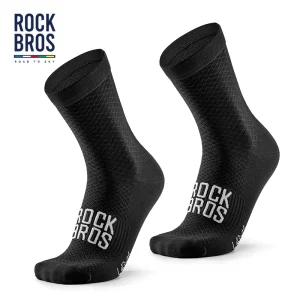 Calcetines deportivos ROCKBROS ROAD TO SKY, calcetines transpirables para ciclismo de montaña y carretera, alta elasticidad, absorción de impactos, un par de calcetines para bicicleta 1
