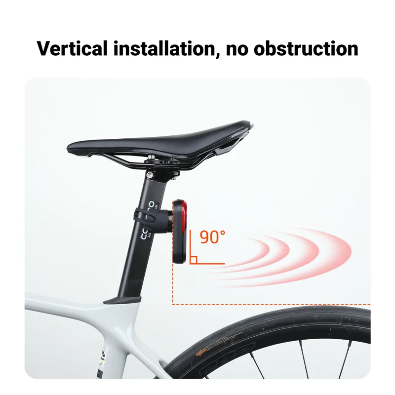 coospo tr70 luz trasera de radar luz trasera de bicicleta inteligente advertencia de freno ip67 luz trasera de ciclismo impermeable 7 modos de luz lámpara trasera 4 COOSPO TR70 luz trasera de Radar luz trasera de bicicleta inteligente advertencia de freno IP67 luz trasera de ciclismo impermeable 7 modos de luz lámpara trasera 4