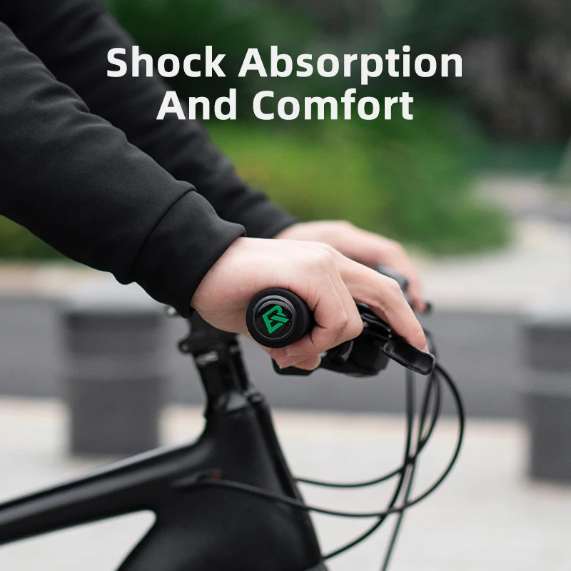 rockbros grips para ciclismo antideslizantes, empuñaduras de esponja a prueba de golpes para manillar de bicicleta de montaña y carretera, manillares ultraligeros para ciclismo 2 ROCKBROS-grips para ciclismo antideslizantes, empuñaduras de esponja a prueba de golpes para manillar de bicicleta de montaña y carretera, manillares ultraligeros para ciclismo 2
