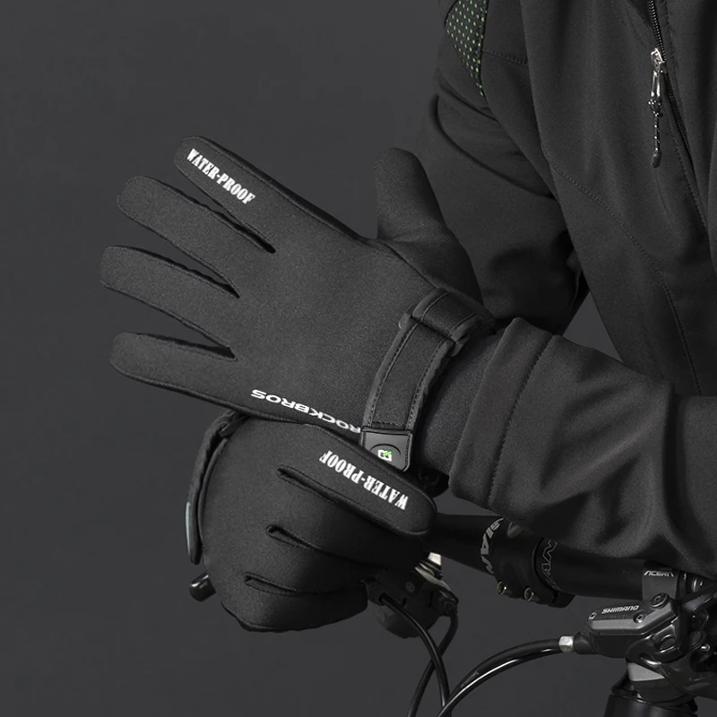 guantes de invierno rockbros con envío local, guantes de motocicleta y bicicleta, guantes sbr de dedo completo, resistentes al viento, forro polar cálido, equipo para esquí y ciclismo 6 guantes de invierno rockbros con envío local, guantes de motocicleta y bicicleta, guantes sbr de dedo completo, resistentes al viento, forro polar cálido, equipo para esquí y ciclismo 6