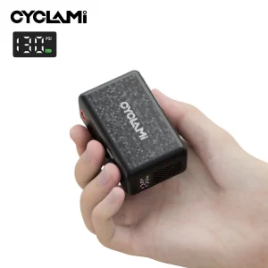 130 PSI CYCLAMI AM6 bomba de aire automática inflador eléctrico de bolsillo portátil pantalla de presión de neumáticos Inflador de neumáticos MTB bicicleta de carretera FV AV 1