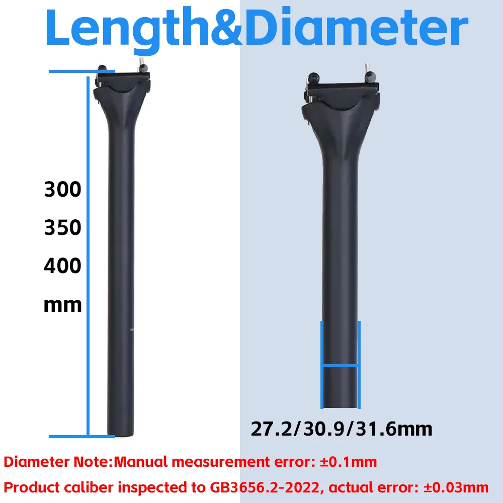 elitaone tija de sillín de bicicleta de carbono 135g ligero 27,2/30,9/31,6mm tija de sillín de bicicleta de carretera y mtb mate unidireccional 63c 3 ELITAONE tija de sillín de bicicleta de carbono 135g ligero 27,2/30,9/31,6mm tija de sillín de bicicleta de carretera y MTB mate unidireccional 63C 3