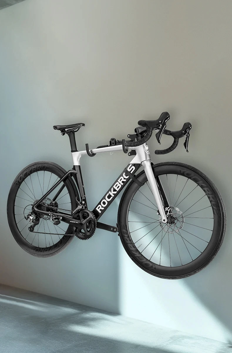 Soporte de pared para bicicleta ROCKBROS – Ajustable y reforzado Soporte de pared para bicicleta ROCKBROS – Ajustable y reforzado