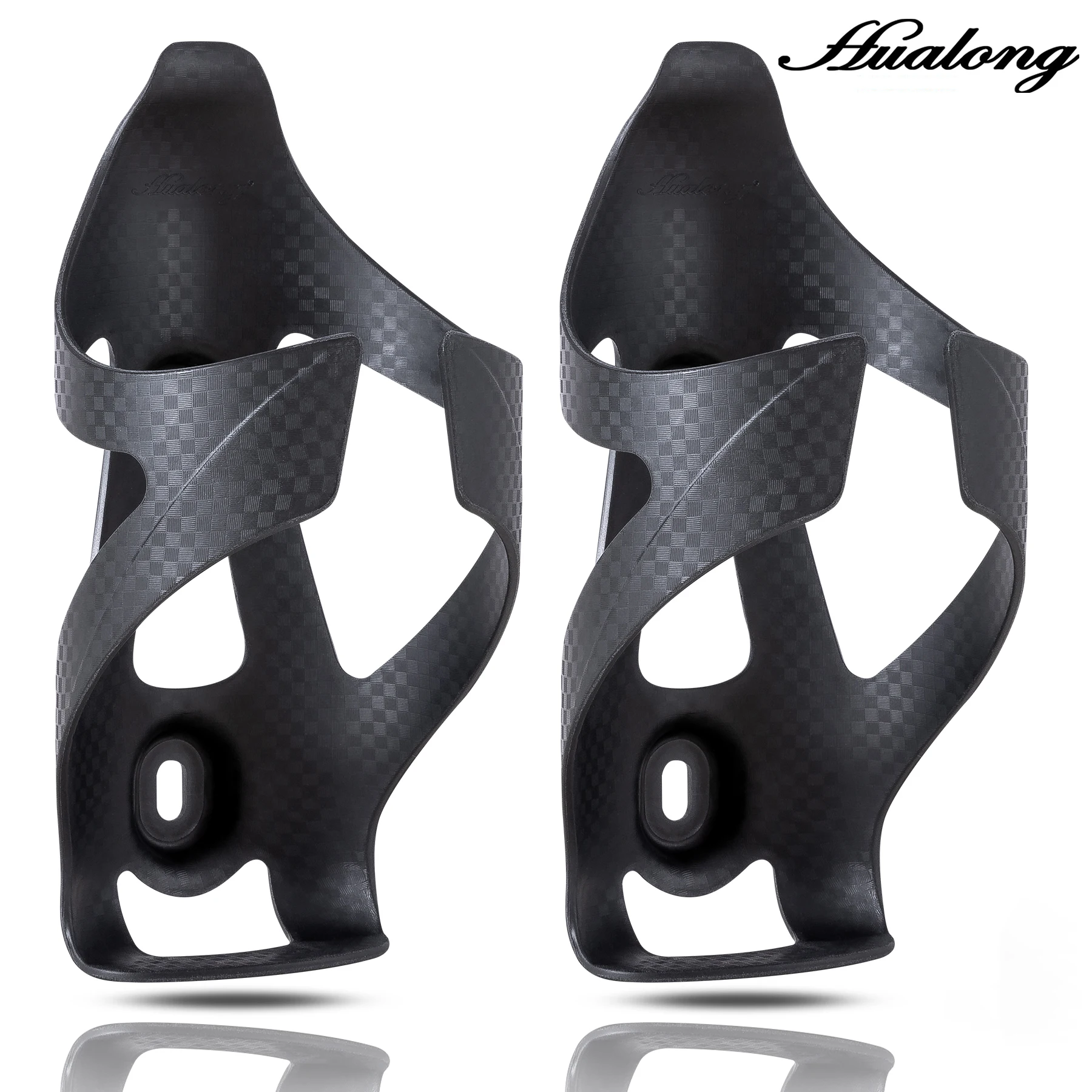 hualong portabotellas de nailon para bicicleta, soporte para botella de agua de fibra de carbono, para carretera, mtb, bicicletas de grava, botella de agua para bicicleta, taza de bebida ho 1 HUALONG-portabotellas de nailon para bicicleta, soporte para botella de agua de fibra de carbono, para carretera, MTB, bicicletas de grava, botella de agua para bicicleta, taza de bebida Ho 1