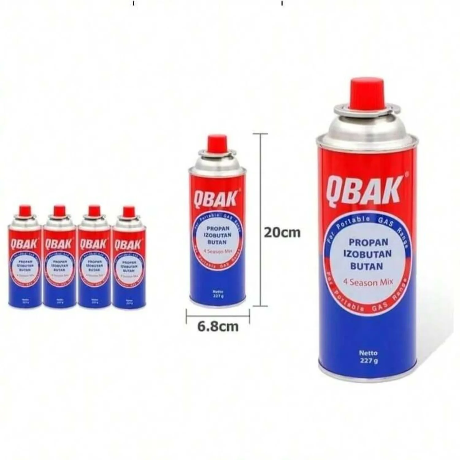 pack 4 cartuchos gas butano 277g – botellas portátiles para camping, cocina, estufa, bbq y emergencias, en417 2 pack 4 cartuchos gas butano 277g – botellas portátiles para camping, cocina, estufa, bbq y emergencias, en417 2