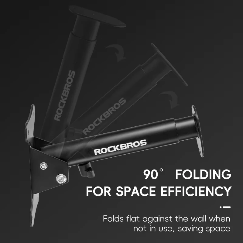 rockbros: soporte para bicicletas con envío local, soporte ajustable para bicicletas, gancho para montar en la pared, soporte reforzado y de mayor grosor para garaje o hogar, accesorio para sujetar bicicletas. 5 rockbros: soporte para bicicletas con envío local, soporte ajustable para bicicletas, gancho para montar en la pared, soporte reforzado y de mayor grosor para garaje o hogar, accesorio para sujetar bicicletas. 5