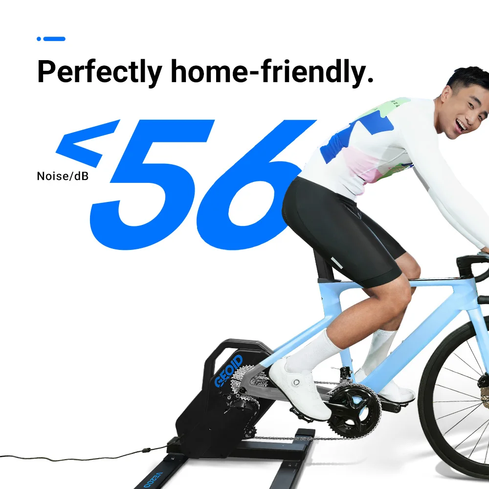 bicicleta de entrenamiento inteligente geoid ve200 con llave, para bicicletas de montaña y carretera, con wi fi, 2000w de potencia, entrenamiento de ciclismo en casa 4 Bicicleta de Entrenamiento Inteligente Geoid VE200 con Llave, para Bicicletas de Montaña y Carretera, con Wi-Fi, 2000W de Potencia, Entrenamiento de Ciclismo en Casa 4