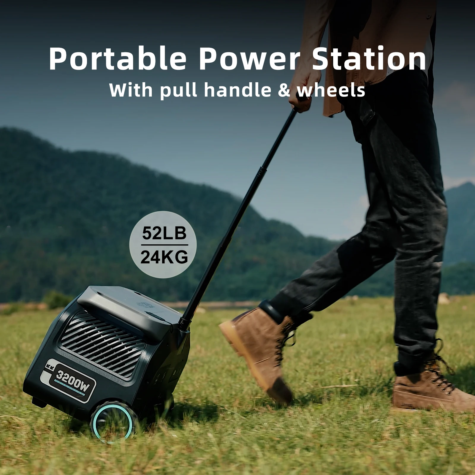 estación de energía portátil iee 2400w 3200w, batería de litio lifepo4 de 64000ah 2048wh, salida de ca, carrito para rv, camping, furgoneta, aplicación móvil 4 estación de energía portátil iee 2400w 3200w, batería de litio lifepo4 de 64000ah 2048wh, salida de ca, carrito para rv, camping, furgoneta, aplicación móvil 4