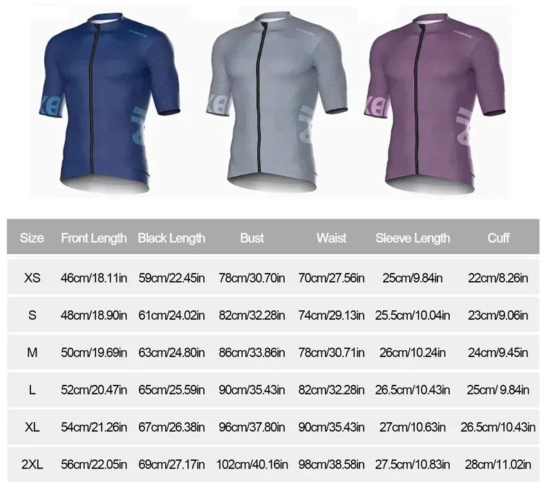 Conjunto de ciclismo INBIKE para hombre – Maillot y culotte de verano Conjunto de ciclismo INBIKE para hombre – Maillot y culotte de verano