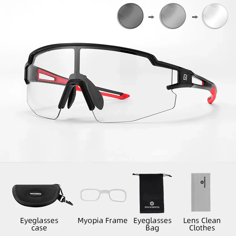 rockbros gafas fotocromáticas para ciclismo, uv400 lentes polarizadas con protección lentes, para bicicleta de montaña y carretera lentes para hombre 8 ROCKBROS-gafas fotocromáticas para ciclismo, UV400 lentes polarizadas con protección lentes, para bicicleta de montaña y carretera lentes para hombre 8