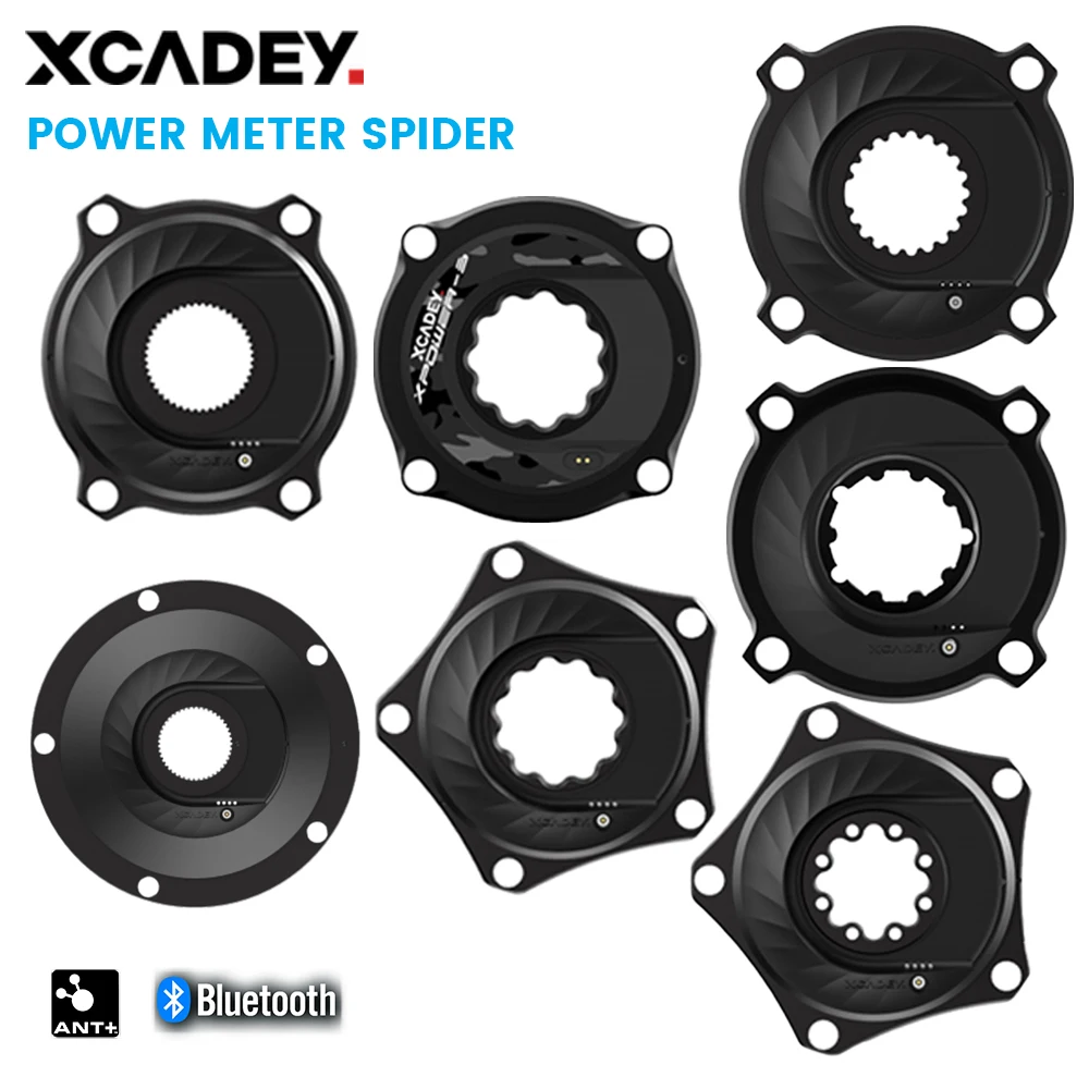 xcadey road mtb bike spider powermeter con base de sensor compatible con shimano srm rotr raceface easton crank chainring 104bcd 110bcd 1 XCADEY Road MTB Bike Spider PowerMeter con base de sensor compatible con Shimano SRM ROTR RaceFace Easton Crank Chainring 104BCD 110BCD 1